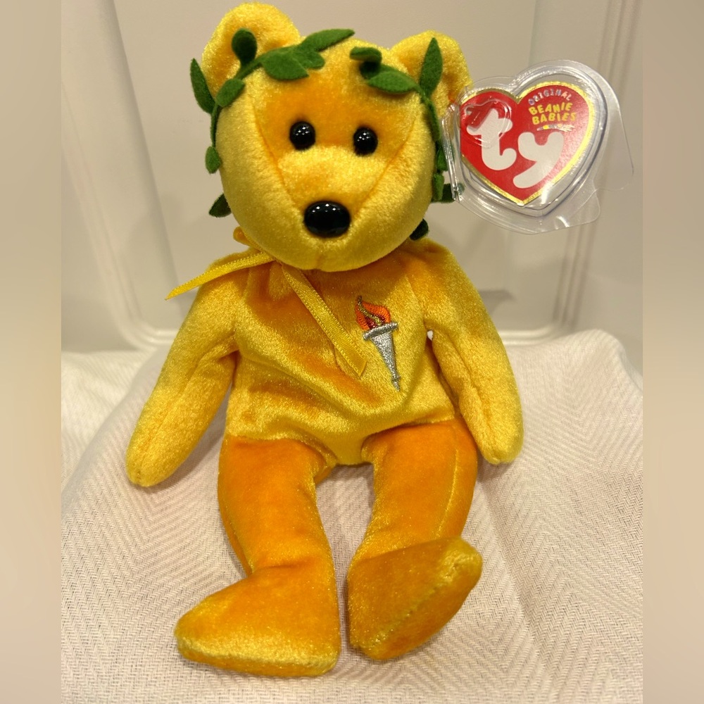 TY "VICTORY" Beanie Baby 2004 TY STORE EXCLUSIVE!!